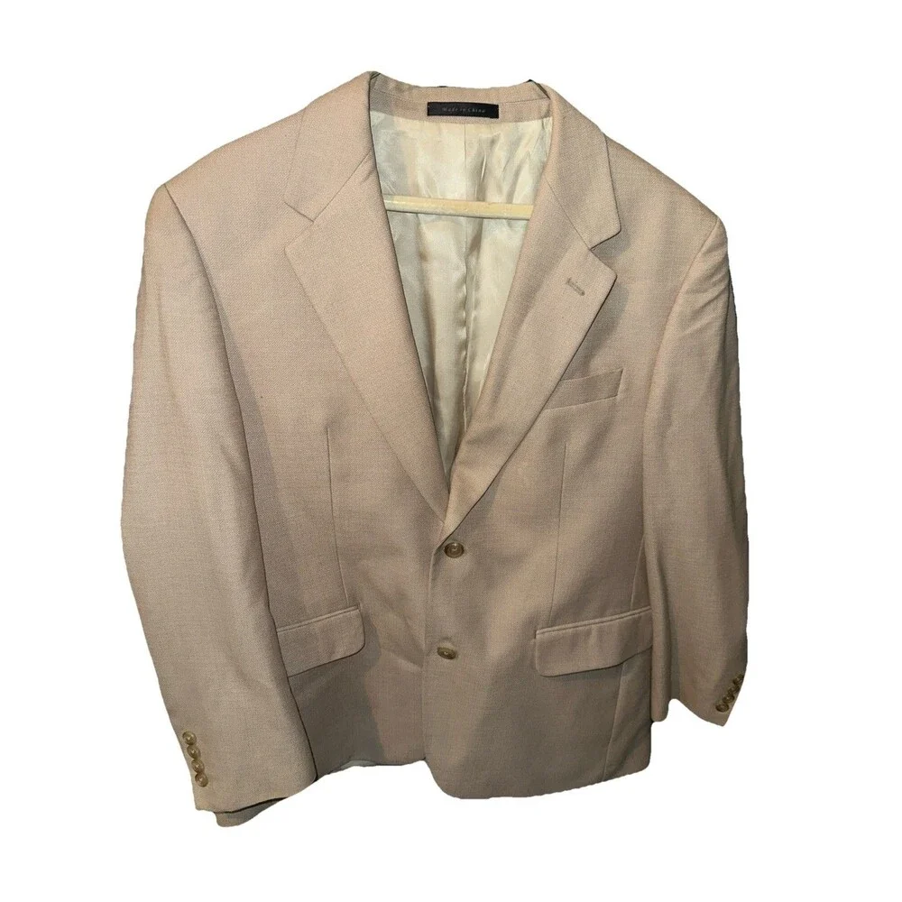 Lauren by Ralph Lauren Men's Sport Coat / Blazer Size 40S Tan Color